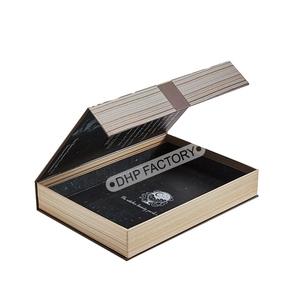 Caja de Regalo de Lujo con Forma de Libro, Diseño de Calavera de Serpiente Mística, Hecha con Materiales Reciclados Ecológicos, Cierre Magnético, Cajas Imantadas - Product Image 1