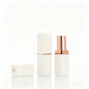 Tube carré vide en plastique pour rouge à lèvres, emballage cosmétique DIY, étui en plastique PP pour impression sérigraphique, 12.1 Stock - Product Image 4