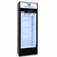 Réfrigérateur vertical sans givre de haute qualité avec vitrine, refroidisseur de boissons à triple couche de verre trempé pour boissons et bières