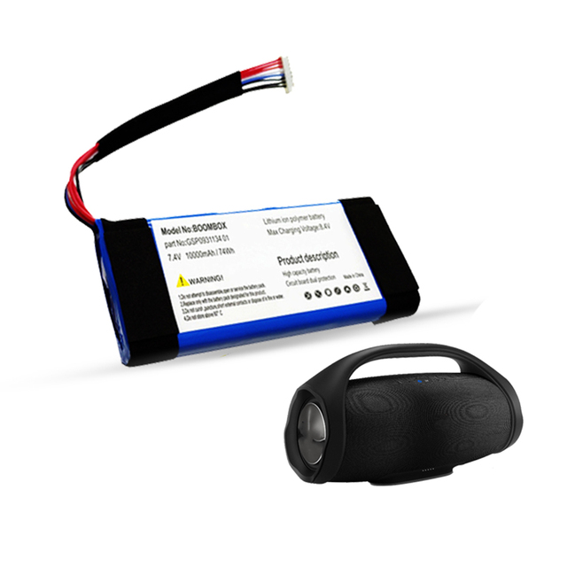 Wireless Speakers with Rechargeable 10000mAh Lithium Ion Battery Pack JB L BOOMBOX GSP0931134 Replacement