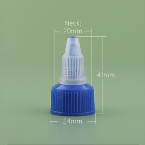 18/410 20/410 24/410 nhựa vít Twist Top mũ đen trong suốt pha chế <span class=keywords><strong>cap</strong></span> - Product Image 5