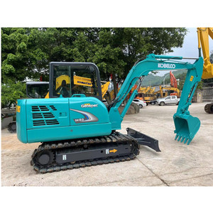 Excavatrice sur chenilles d'occasion Kobelco Sk60-8, d'occasion, travaux de terrassement, moteur japonais SK 60 60-8 à vendre - Product Image 2