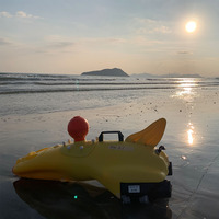 Bateaux à appâts GPS Boatman N8 pour la pêche en eau salée avec pilote automatique GPS, télécommande 500 m, longue portée, pêche en mer, en bord de mer, en océan, pêche au trolling