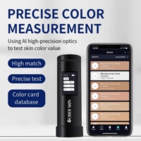 Analyseur de couleur de peau numérique portable, détecteur, analyseur, capteur de tonus pour l'analyse de la peau
