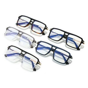 2025 biểu tượng tùy chỉnh TR90 Eyewear For Men Chống ánh sáng màu xanh máy tính Kính mắt bán buôn nhà sản xuất hình chữ nhật khung quang học - Product Image 4