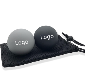 Bola de Fascia de Silicone Elástica para Yoga e Fitness, Bola de Massagem para Recuperação com Logo Personalizado - Product Image 2