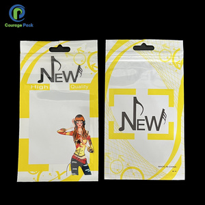 3C phụ kiện điện tử đóng gói túi Tai nghe <span class=keywords><strong>Pouch</strong></span> điện thoại di động phụ kiện nhựa Zip khóa túi với cửa sổ - Product Image 6