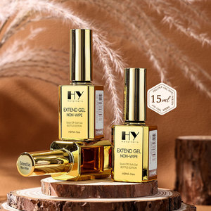 Hanyinails Esmalte de Gel UV Curable Sin HEMA, Sin Limpieza, 15ml, Gel Suave para Extensión de Uñas, Curado en 60s, Brillante y de Larga Duración - Product Image 4