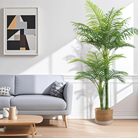 Vente en gros de grand palmier artificiel bonsaï cocotier artificiel pour intérieur extérieur jardin hôtel centre commercial paysage décoration