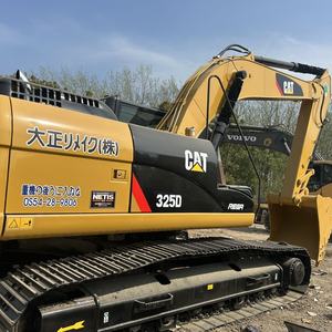Vente à chaud de grandes machines Caterpillar CAT325 Excavatrice Premium 25 tonnes CAT325D Excavatrice d'occasion CAT325D2 Excavatrice-pelleteuse - Product Image 3