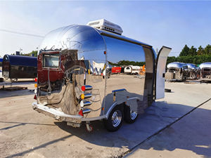 Internet Famous Night Market Night Economy Ice Cream Fast Food Milk Tea Coffee Drink Cart Stainless Steel Specialized Food - Product Image 5