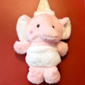 Peluche a forma di elefantino 'Goodnight' in stile influencer, super carino, dal design dinamico, imbottitura in cotone PP, 14+ cm - Product Image 4