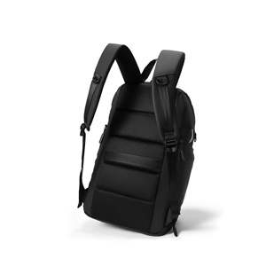 Mochila DASHER Vintage de Lona, 20-39L, Impermeable, Unisex, Asa Suave, Cierre de Cremallera, Diseño Panelado con Detalles en Cuero, para Uso Escolar - Product Image 2