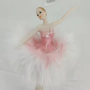 Nouvelle boîte à musique <span class=keywords><strong>de</strong></span> ballerine, jouet <span class=keywords><strong>pour</strong></span> filles, cadeau d'anniversaire, danseuse <span class=keywords><strong>de</strong></span> ballet tournante à manivelle - Product Image 6