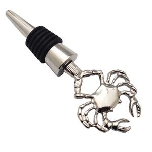 Neuheit Zink legierung Krabben Weinflaschen verschluss, ideal für Wein begeisterte und Geschenk artikel - Product Image 3
