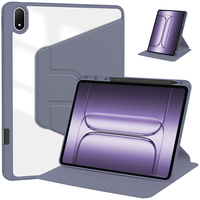 Coque pour Oneplus Pad 3 avec support pour stylet, rotation à 360 degrés, acrylique transparent, étui rigide pour tablette pour OnePlus Pad 3 13,2 pouces