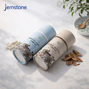 Tube en carton personnalisé, durable et recyclable pour suppléments gélifiés, emballage cylindrique en papier pour poudre de collagène, tube en papier alimentaire de qualité alimentaire - Product Image 6