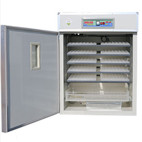Ferme à couver de volaille 528 capacité d'oeufs incubateur entièrement automatique couvaison électrique incubation Machine combinée d'incubation