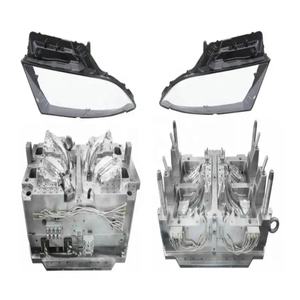 Molde de lente de plástico Taizhou-Made para luz LED Moldeo por inyección de molde de plástico para moldes de luz antiniebla automotriz - Product Image 1