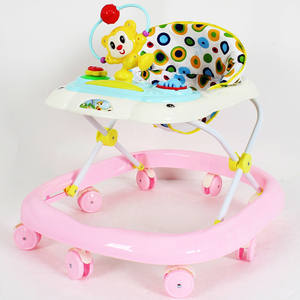 LUCHEN Ali-baba Vente en gros 2021 Nouveau trotteur bébé en plastique PP style plage avec 7 roues pivotantes, jouet de marche pour bébés - Product Image 6