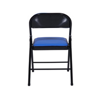 Chaises pliantes en cuir modernes et empilables à prix abordable pour mariages, événements, maison, bureau et salle à manger