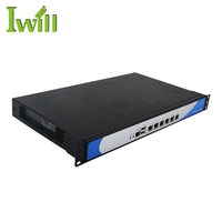 Iwill Core I3 I5 I7 PfSense Hardware Firewall 1U Rak Server Jaringan dengan 6*1000M LAN