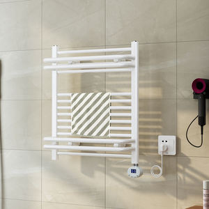 AVONFLOW שחור צבע חשמלי מחומם ייבוש מתלה מגבת חם - Product Image 1