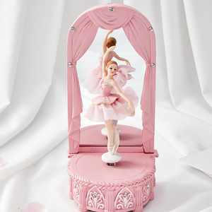 Caja Musical Creativa con Bailarina <span class=keywords><strong>de</strong></span> Ballet Giratoria, Regalo <span class=keywords><strong>de</strong></span> Cumpleaños - Product Image 5