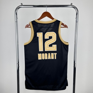 Vente en gros de vêtements pour hommes Memphis Grizzlie # 12 Ja Morant # <span class=keywords><strong>Maillot</strong></span> de basket-ball 4 Walter Clayton Jr. - Product Image 4