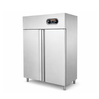 Armoire de désinfection à double porte, armoire de désinfection à haute température 125°C à air chaud pour plateaux et bols de restaurant