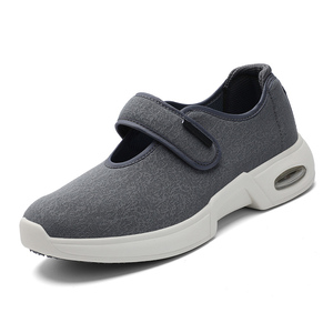 Chaussures diabétiques à <span class=keywords><strong>coussin</strong></span> d'air extra larges confortables de grande taille Œdème <span class=keywords><strong>Grossesse</strong></span> saine Maman Chaussures pour neuropathie Gonflement - Product Image 2