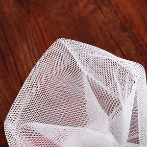 Jabón artesanal y limpiador facial, bolsa de malla de plástico blanca para espuma, para el cuidado suave de la piel - Product Image 2