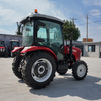 Tracteurs agricoles 4x4 à prix d'usine, 4 roues motrices, 50hp, 60hp, 70hp, 80hp, 90hp, 100hp, 120hp, 140hp, 180hp, pour les États-Unis et le Canada