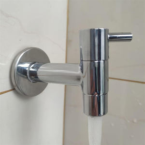 स्मार्ट क्रोम किचन टैप्स डेल्टा नल ब्ला बाथरूम वैनिटी सिंक गर्म और ठंडे पानी के मिक्सर बाथरूम एक हैंडल नल - Product Image 4