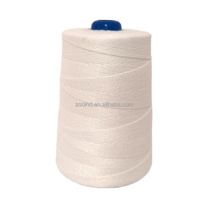 Nhà Máy Cung Cấp 100% Polyester Chủ Đề Trắng 5Kg Túi Đóng Cửa Chỉ May - Product Image 1