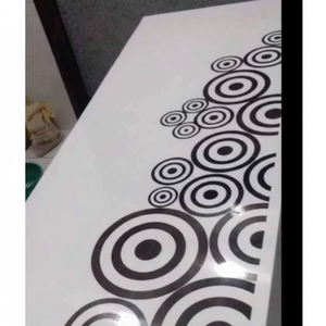 Piezas decorativas y muebles OEM de corte por láser con incrustaciones CNC de Corian de alta precisión - Product Image 1