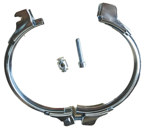 Kustom OEM layanan pengecoran tempa kualitas tinggi harga pabrik klem cincin pengunci pipa suhu tinggi - Product Image 1