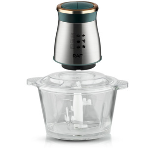 800W <b>Electric</b> Food Processor 2L Glass Bowl Compact Fufu Machine for Smooth Blending Chopping and Daily Cooking Efficiency - Product Image 5