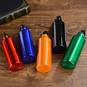 Outdoor Sports Aluminum Water Bottle Portable Water Cup Mountaineering Buckle <b>Small</b> Mouth Single Layer Cup 500ML - Product Image 5