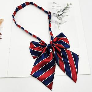 Vente en gros Stock prêt Cravates et nœuds papillon <span class=keywords><strong>pour</strong></span> enfants Marine/Noir/Satin rayé <span class=keywords><strong>pour</strong></span> uniforme scolaire et vêtements de cérémonie - Product Image 3