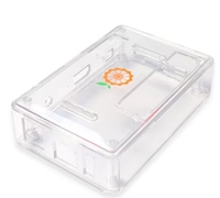 ZYSY Stock Orange Pi PC Plus RAM 1G avec 8 Go de mémoire flash eMMC avec boîtier de protection, cartes de développement, kit Orange Pi pour programmeurs