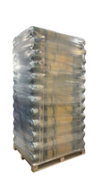 Filet de paillage biodégradable en plastique pour ensilage, prix du filet de paillage pour balles rondes en HDPE 1.23*3000 pour usage agricole, filet d'emballage pour balles rondes à vendre