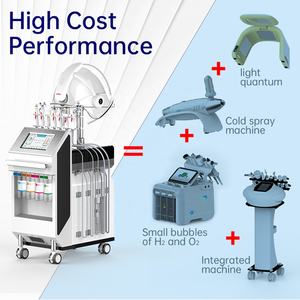 Appareil de soin de la peau NewFace, <span class=keywords><strong>masque</strong></span> facial à oxygène et hydrogène, traitement de l'acné, 9 en 1, haute pression, importation d'oxygène - Product Image 3