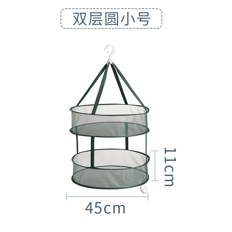 Tamaño pequeño 45 cm, dos niveles con banda (verde esmeralda)