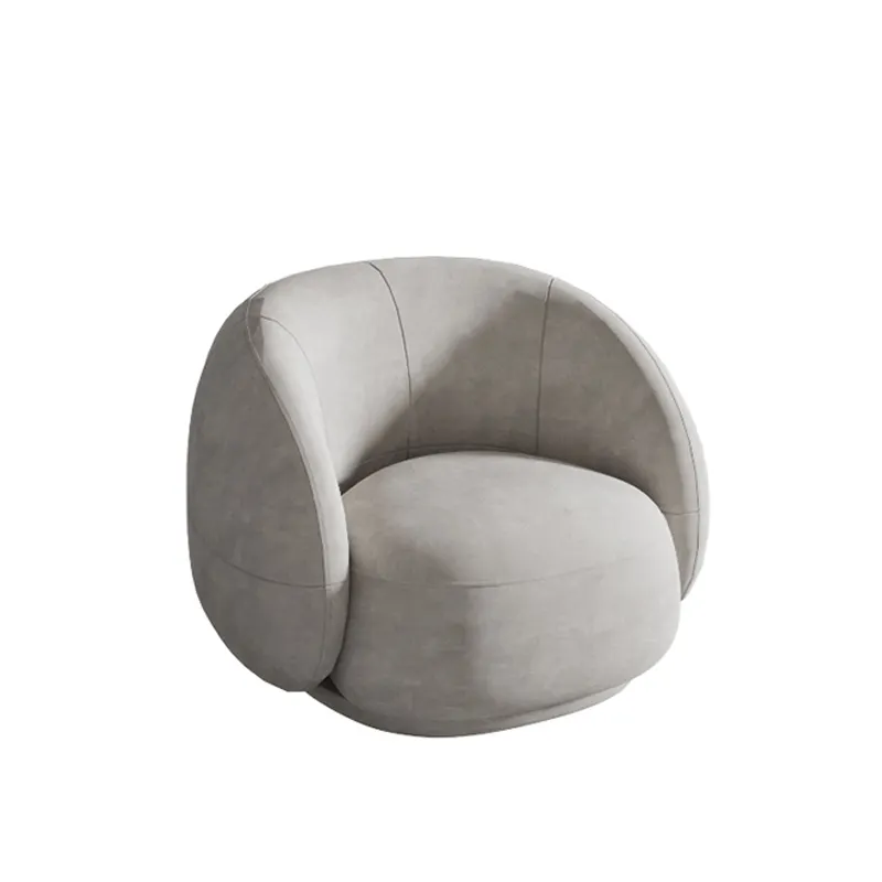 El último sofá moderno, silla de suelo, silla de bola de sala de estar individual, sofá brazo, sofá de tela para dormitorio