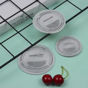 Keep Your Candles Looking Fresh Recycled Paper Lids Clear Candle Dust Cover Candle Dustproof Paper
