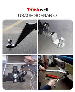 Support de <span class=keywords><strong>remorque</strong></span> en acier de remorquage de <span class=keywords><strong>prix</strong></span> usine 10 "<span class=keywords><strong>attelage</strong></span> réglable de bâti de boule de baisse de <span class=keywords><strong>remorque</strong></span> - Product Image 6