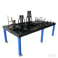 Plateforme de soudage flexible tridimensionnelle en fonte fournie par le fabricant pour stations de soudage et d'inspection automobile