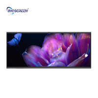 Écran tactile tout-en-un Affichage interactif à LED Tableau blanc intelligent Écran plat à LED pour les réunions d'enseignement