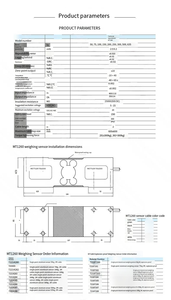 เครื่องชั่งน้ำหนัก Veidt รุ่น MT1260 - 75 กก., เซ็นเซอร์ 635 กก., จอแสดงผลดิจิตอล TOLEDO ชั่งน้ำหนักได้อย่างแม่นยำพร้อมหน้าจออ่านค่าแบบดิจิตอล ขนาดเล็ก - Product Image 2